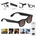AI Smart Glasses Voice Control Bluetooth HD1080P Shooting