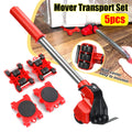 Furniture Moving Transport Roller Set (5 Pcs)