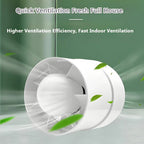 4/5 inch 220V EU Silent Ventilation Air Vents