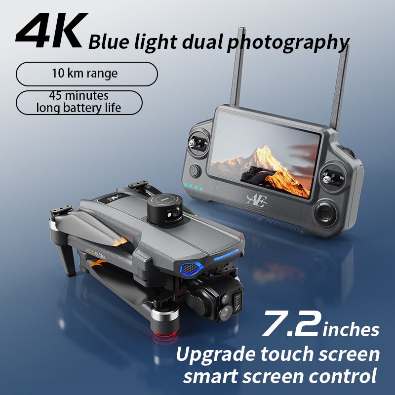 4K Professional HD Dual Camera With LED Remote