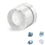 4/5 inch 220V EU Silent Ventilation Air Vents
