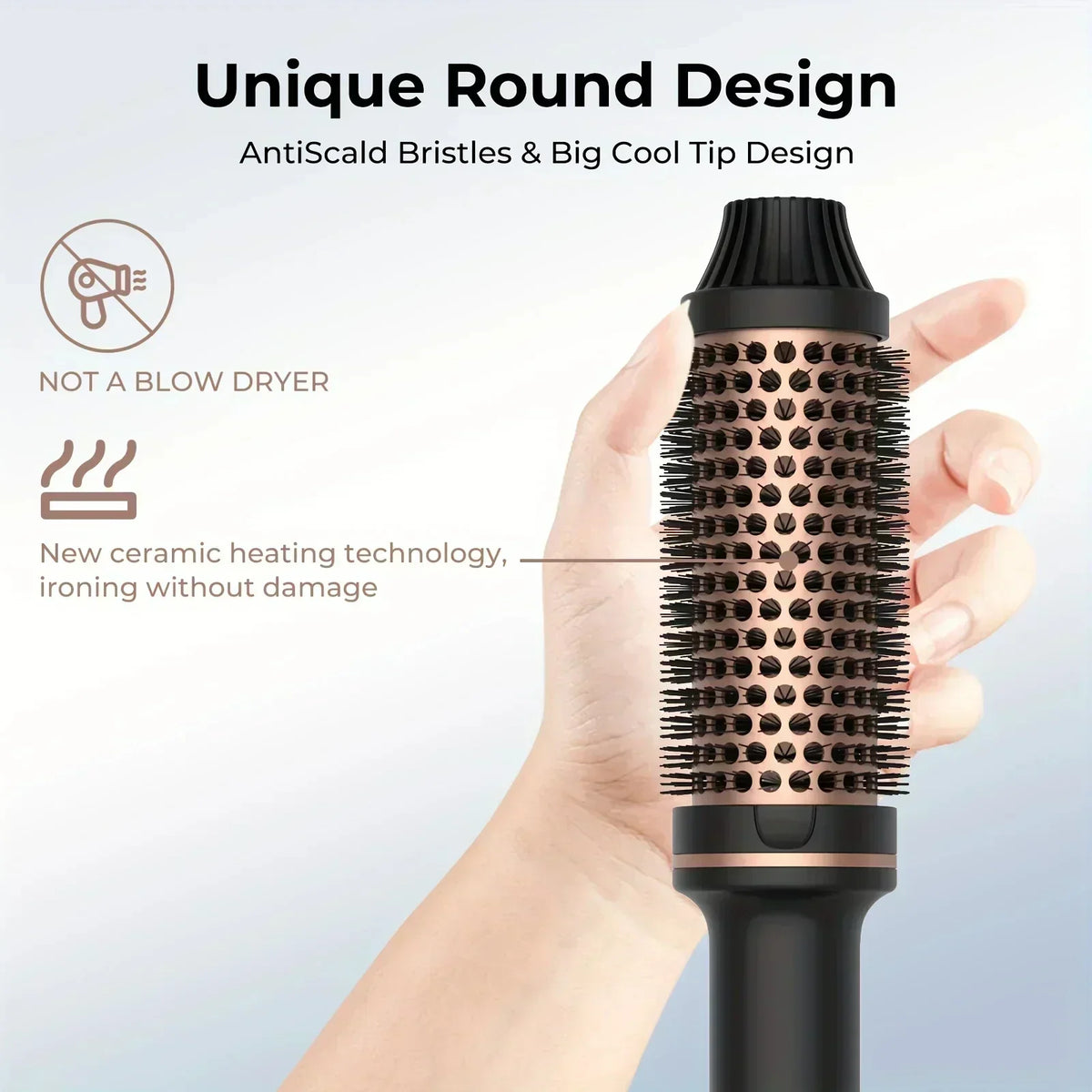 Hair Curler Straightener Electric Hair Brushes Hot Comb