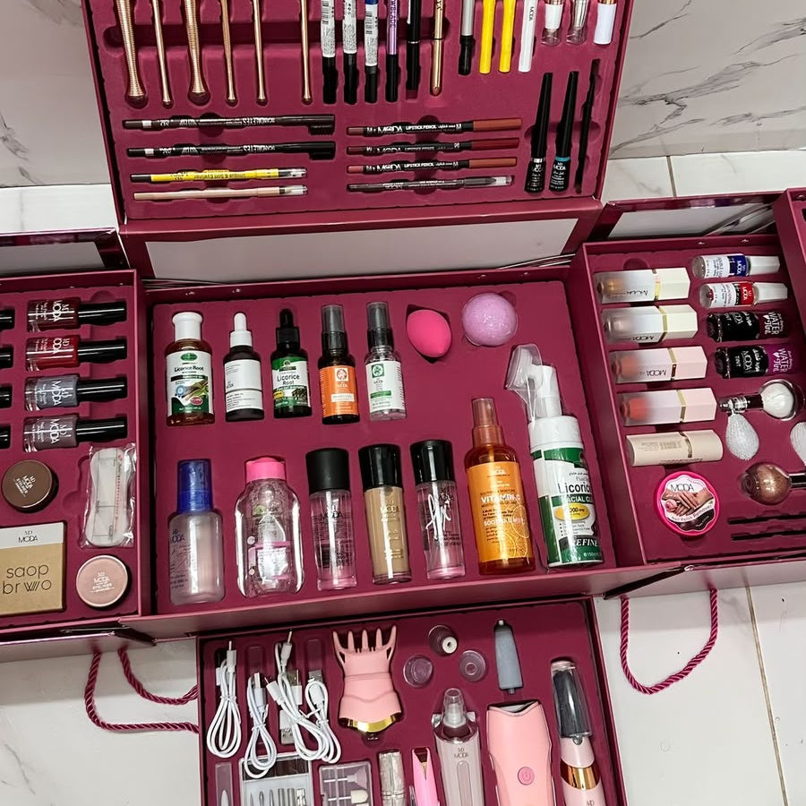 140-Piece Luxury Bridal Makeup Kit