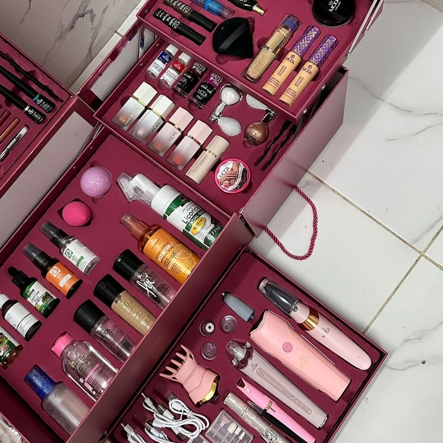 140-Piece Luxury Bridal Makeup Kit