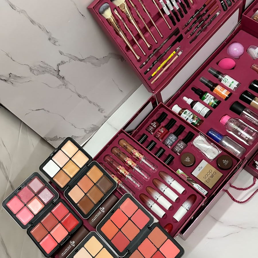140-Piece Luxury Bridal Makeup Kit