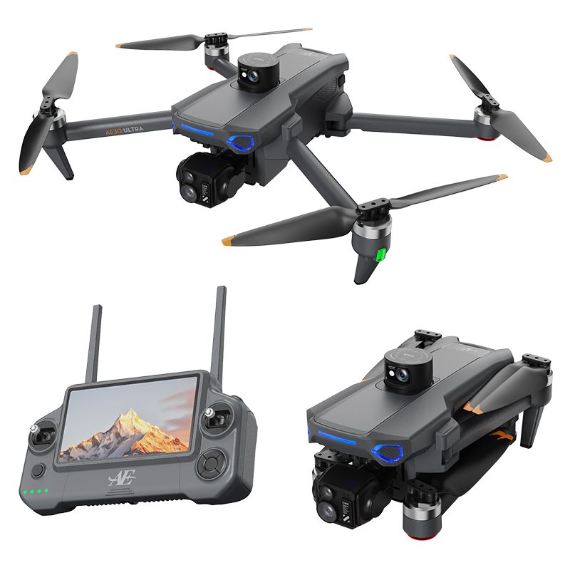 4K Professional HD Dual Camera With LED Remote