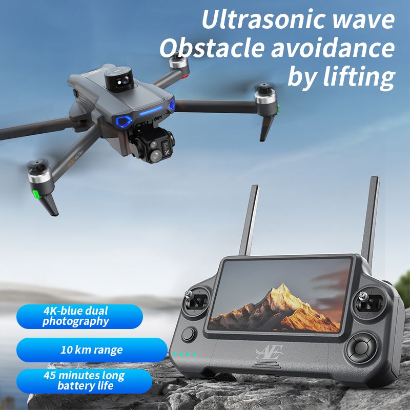 4K Professional HD Dual Camera With LED Remote